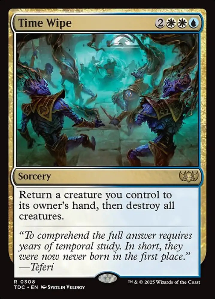 Time Wipe (308) [Tarkir: Dragonstorm Commander]