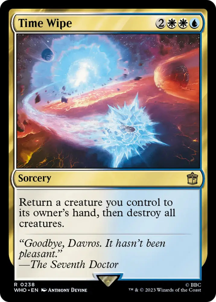 Time Wipe [Doctor Who] - MTG Single
