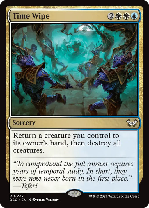 Time Wipe [Duskmourn: House of Horror Commander] - MTG Single
