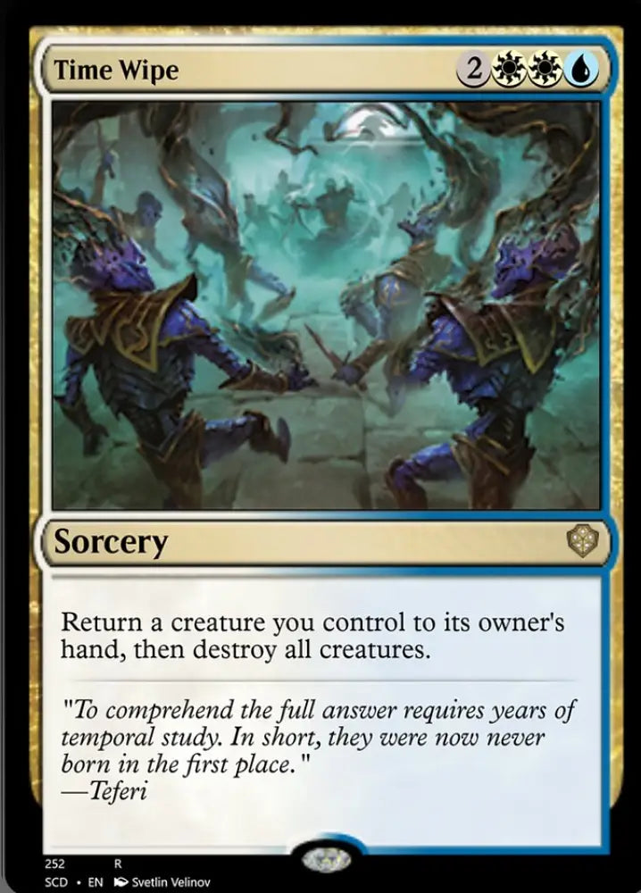 Time Wipe [Starter Commander Decks] - MTG Single