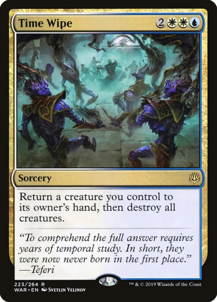 Time Wipe [War of the Spark] - MTG Single