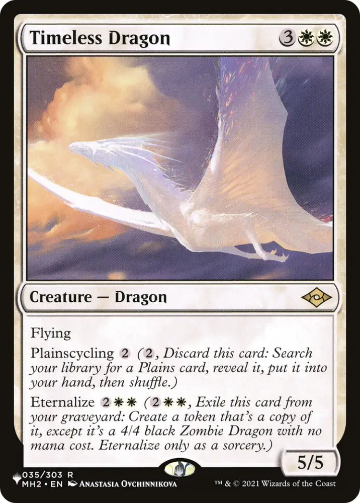 Timeless Dragon [The List] - MTG Single
