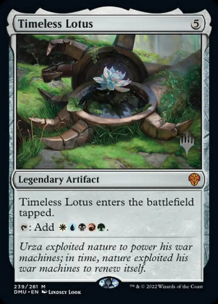 Timeless Lotus (Promo Pack) [Dominaria United Promos] - MTG Single