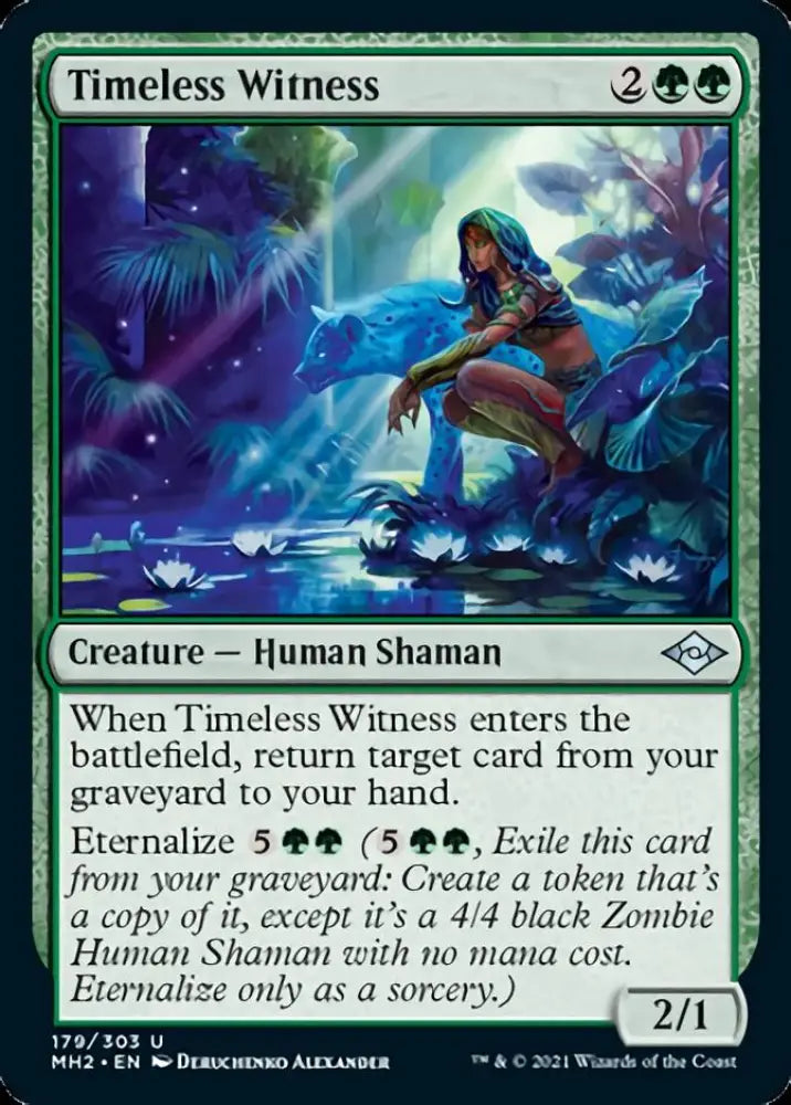Timeless Witness [Modern Horizons 2] - MTG Single