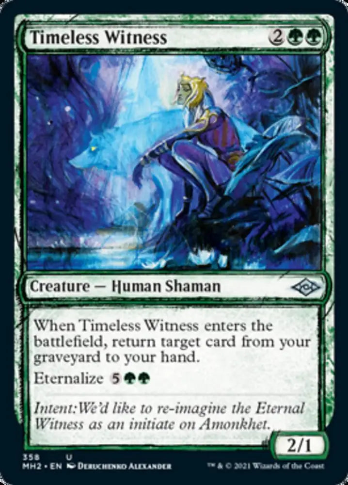 Timeless Witness (Sketch) [Modern Horizons 2] - MTG Single