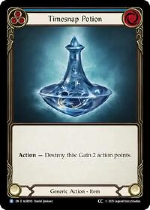 Timesnap Potion (CC Tag) (AGB030) [Armory Deck Gravy Bones]