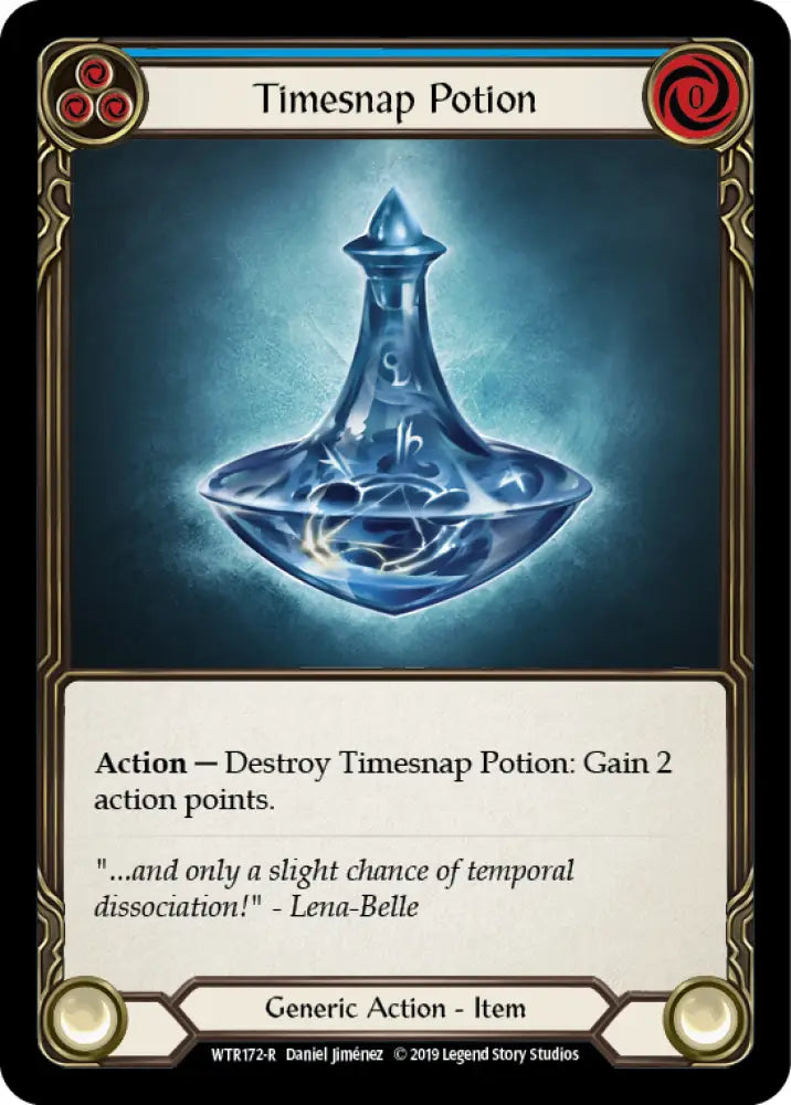 Timesnap Potion [Welcome to Rathe 1st Edition] Alpha Print Normal - Flesh And Blood Single