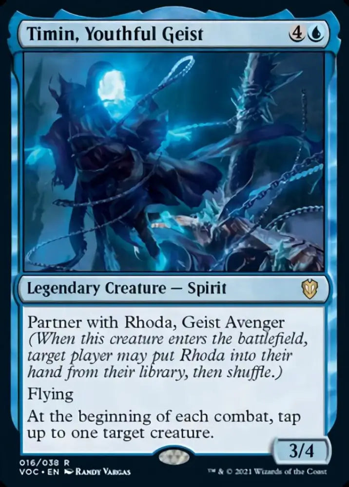Timin Youthful Geist [Innistrad: Crimson Vow Commander] - MTG Single