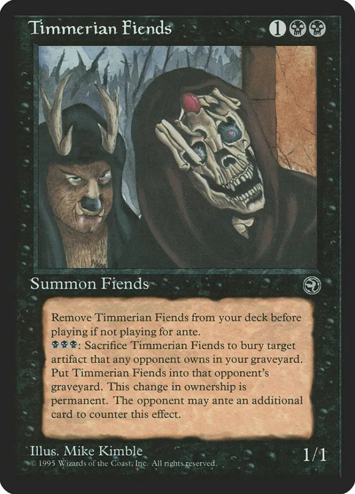 Timmerian Fiends [Homelands] - MTG Single