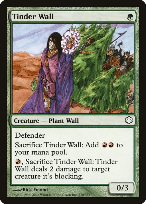 Tinder Wall [Coldsnap Theme Decks] - MTG Single