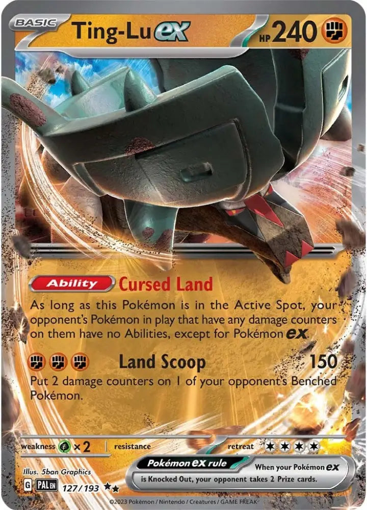 Ting-Lu ex (127/193) [Scarlet & Violet: Paldea Evolved] - Pokemon Single