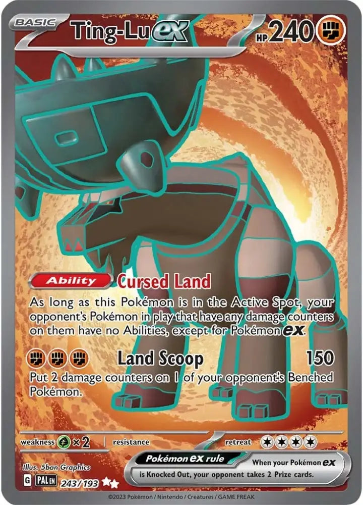 Ting-Lu ex (243/193) [Scarlet & Violet: Paldea Evolved] - Pokemon Single