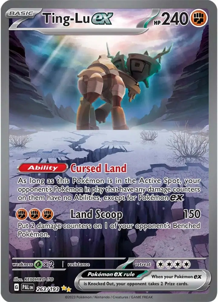 Ting-Lu ex (263/193) [Scarlet & Violet: Paldea Evolved] - Pokemon Single