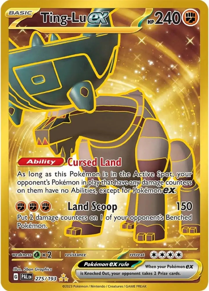 Ting-Lu ex (275/193) [Scarlet & Violet: Paldea Evolved] - Pokemon Single