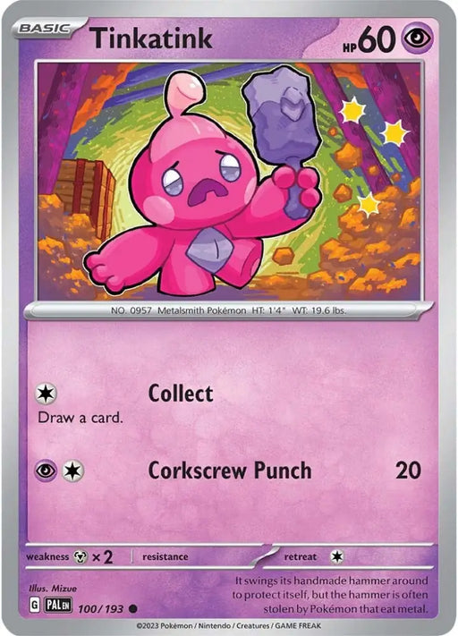 Tinkatink (100/193) [Scarlet & Violet: Paldea Evolved] - Pokemon Single