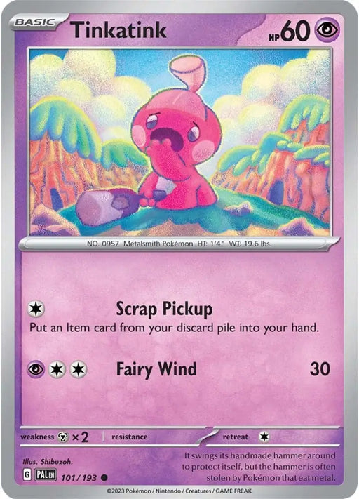 Tinkatink (101/193) [Scarlet & Violet: Paldea Evolved] - Pokemon Single