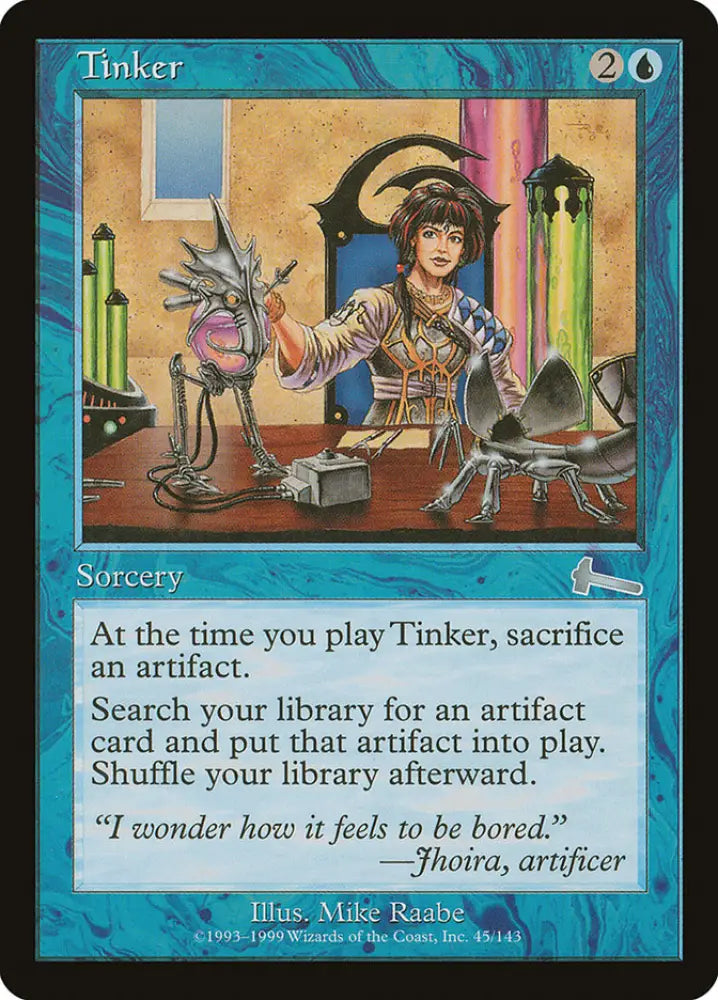 Tinker [Urza’s Legacy] - MTG Single