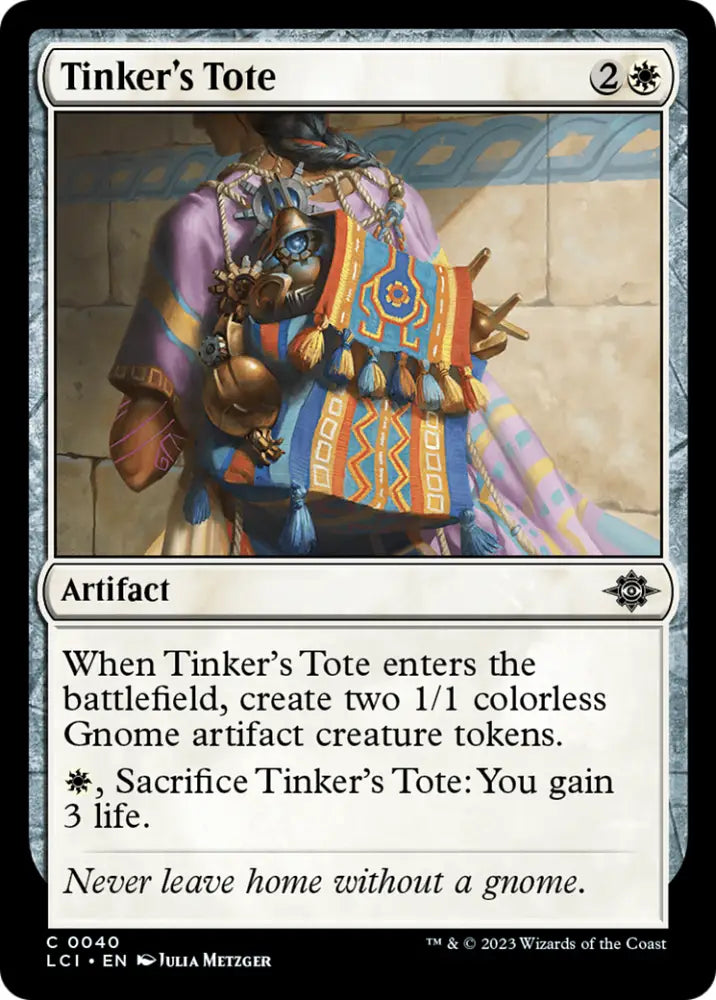 Tinker’s Tote [The Lost Caverns of Ixalan] - MTG Single