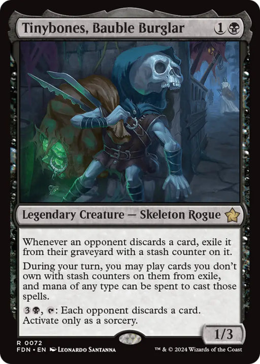 Tinybones Bauble Burglar [Foundations] - MTG Single