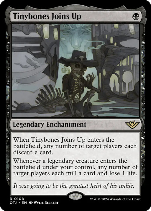 Tinybones Joins Up [Outlaws of Thunder Junction] - MTG Single