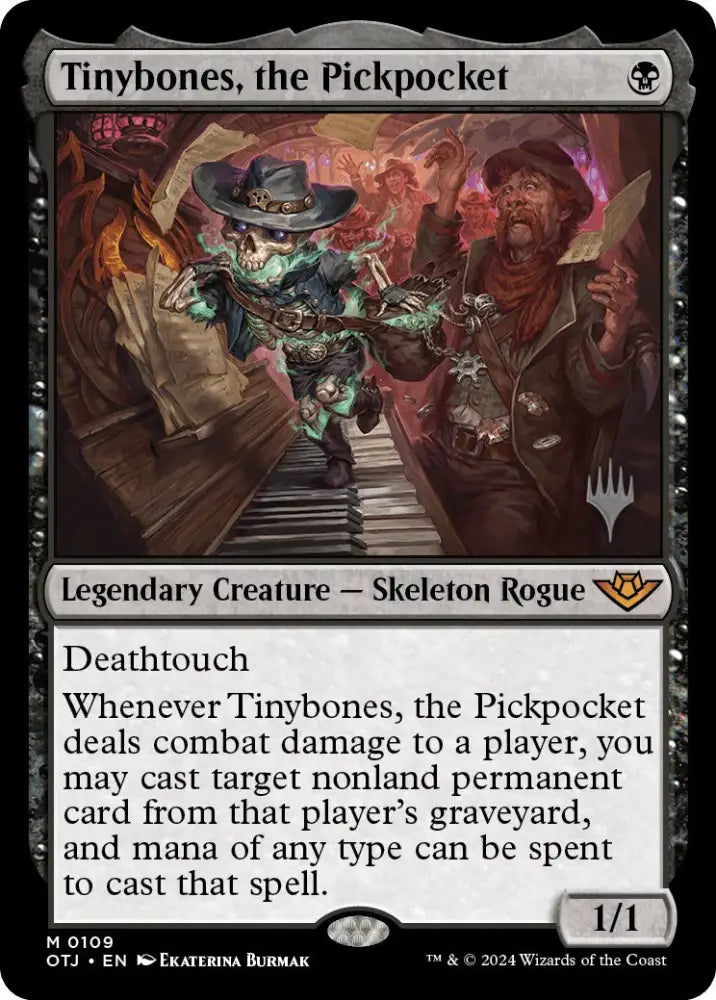 Tinybones the Pickpocket (Promo Pack) [Outlaws of Thunder Junction Promos] - MTG Single
