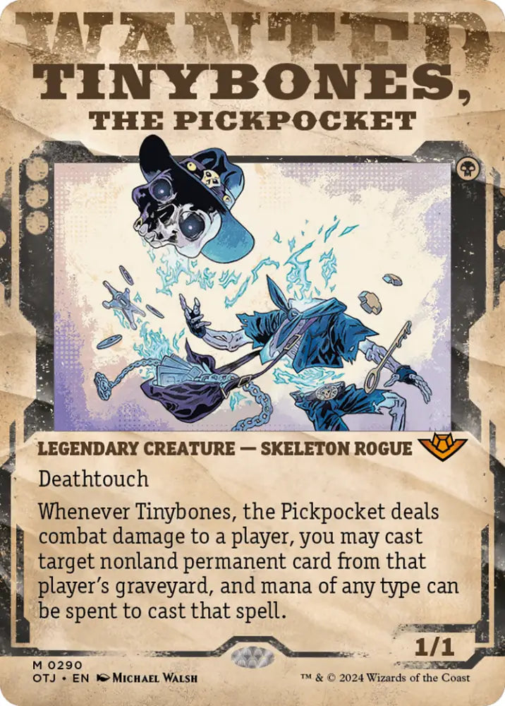 Tinybones the Pickpocket (Showcase) [Outlaws of Thunder Junction] - MTG Single