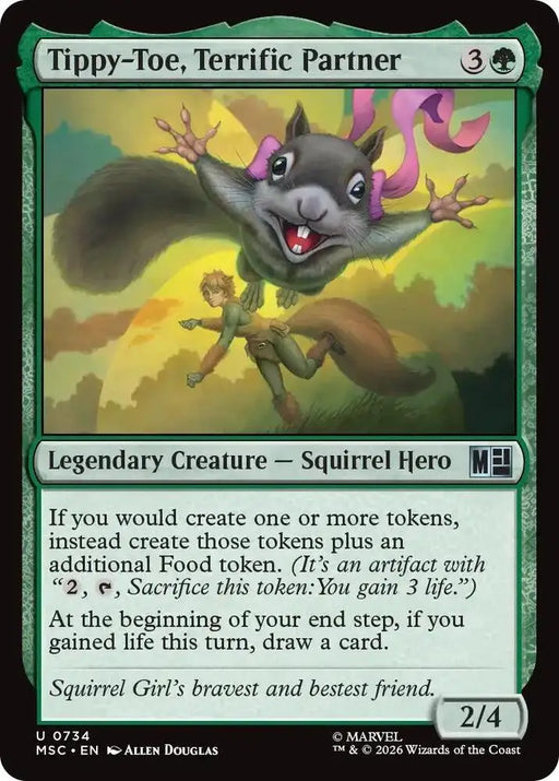 Tippy-Toe, Terrific Partner (734) [Marvel Super Heroes Commander]