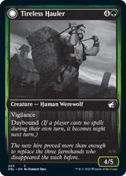 Tireless Hauler // Dire-Strain Brawler [Innistrad: Double Feature] - MTG Single