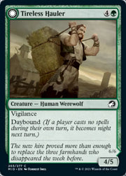 Tireless Hauler // Dire-Strain Brawler [Innistrad: Midnight Hunt] - MTG Single