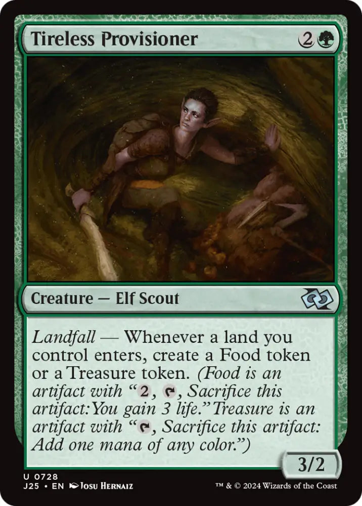 Tireless Provisioner [Foundations Jumpstart] - MTG Single