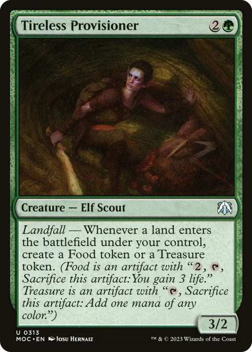 Tireless Provisioner [March of the Machine Commander] - MTG Single