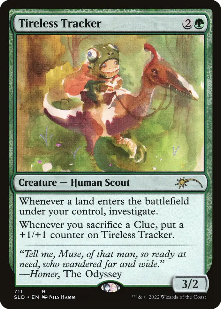 Tireless Tracker (711) [Secret Lair Drop Series] - MTG Single
