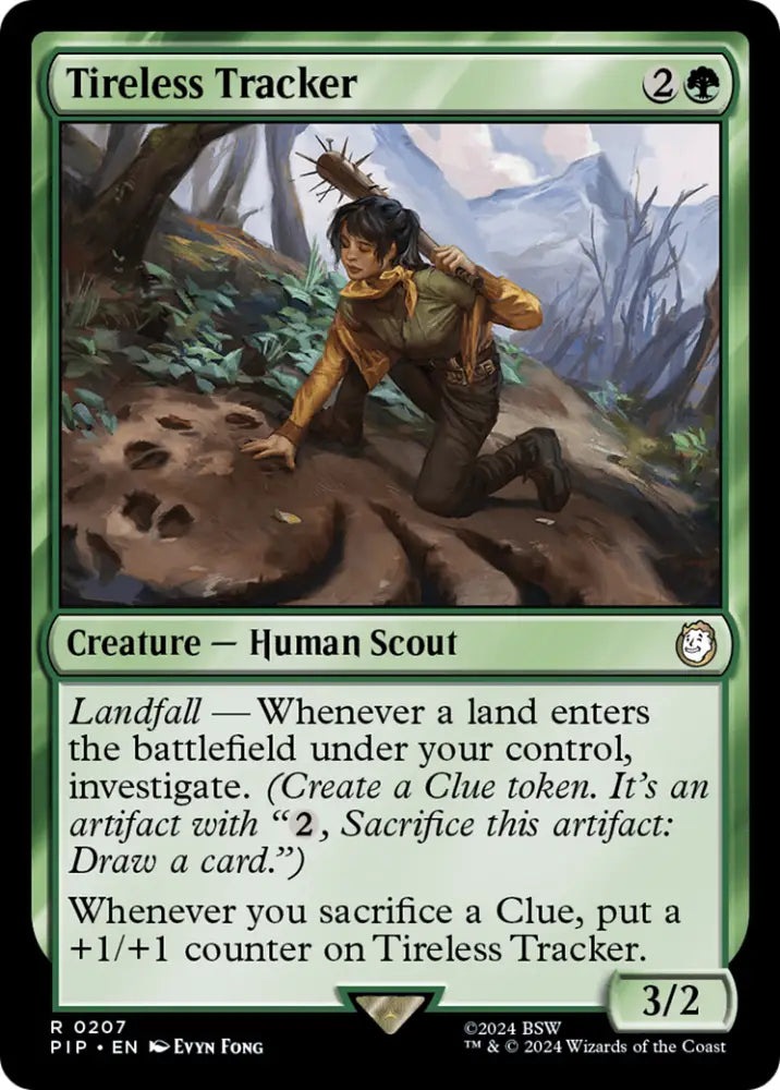 Tireless Tracker [Fallout] - MTG Single