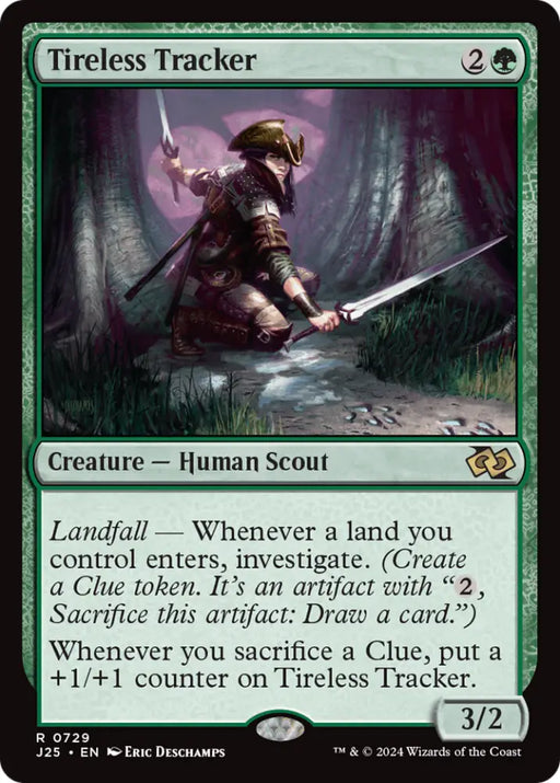Tireless Tracker [Foundations Jumpstart] - MTG Single