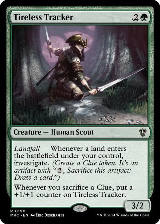 Tireless Tracker [Murders at Karlov Manor Commander] - MTG Single