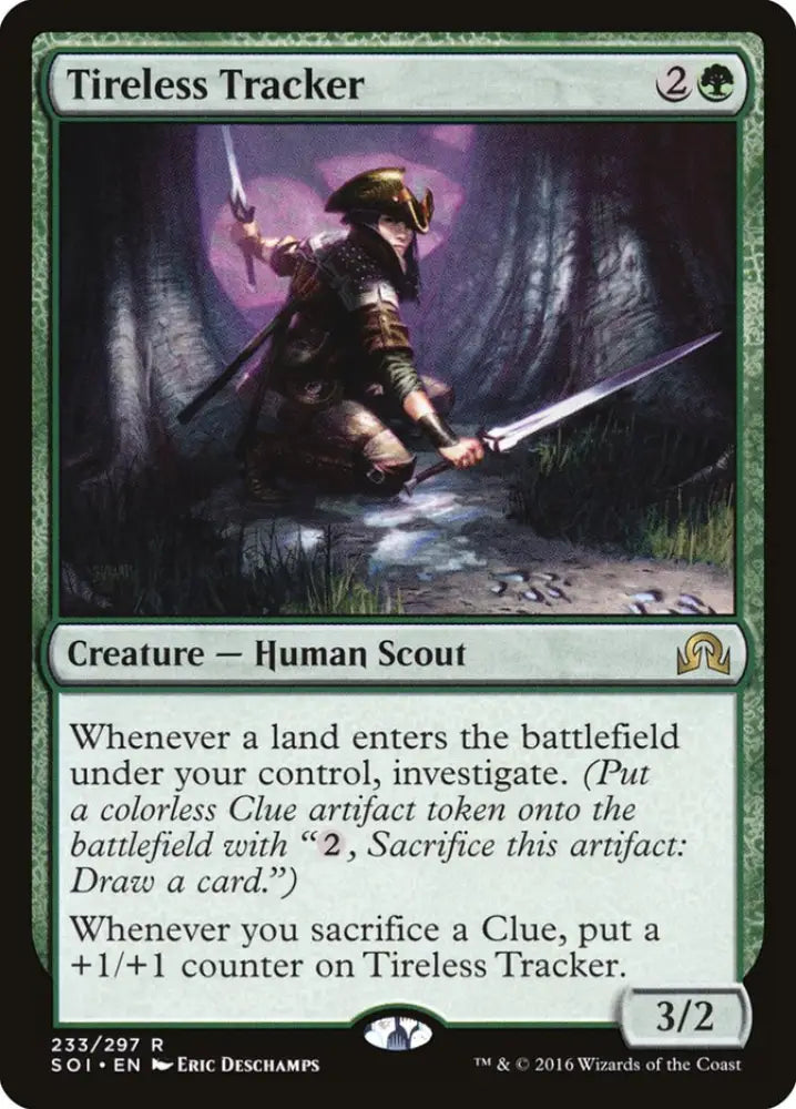Tireless Tracker [Shadows over Innistrad] - MTG Single