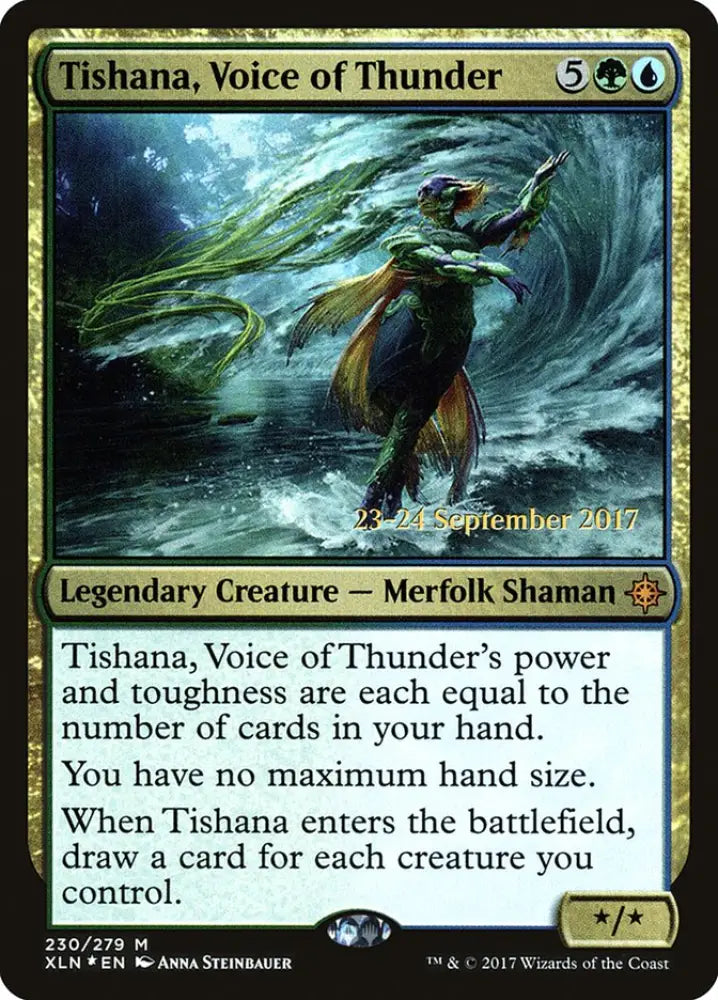 Tishana Voice of Thunder [Ixalan Prerelease Promos] - MTG Single