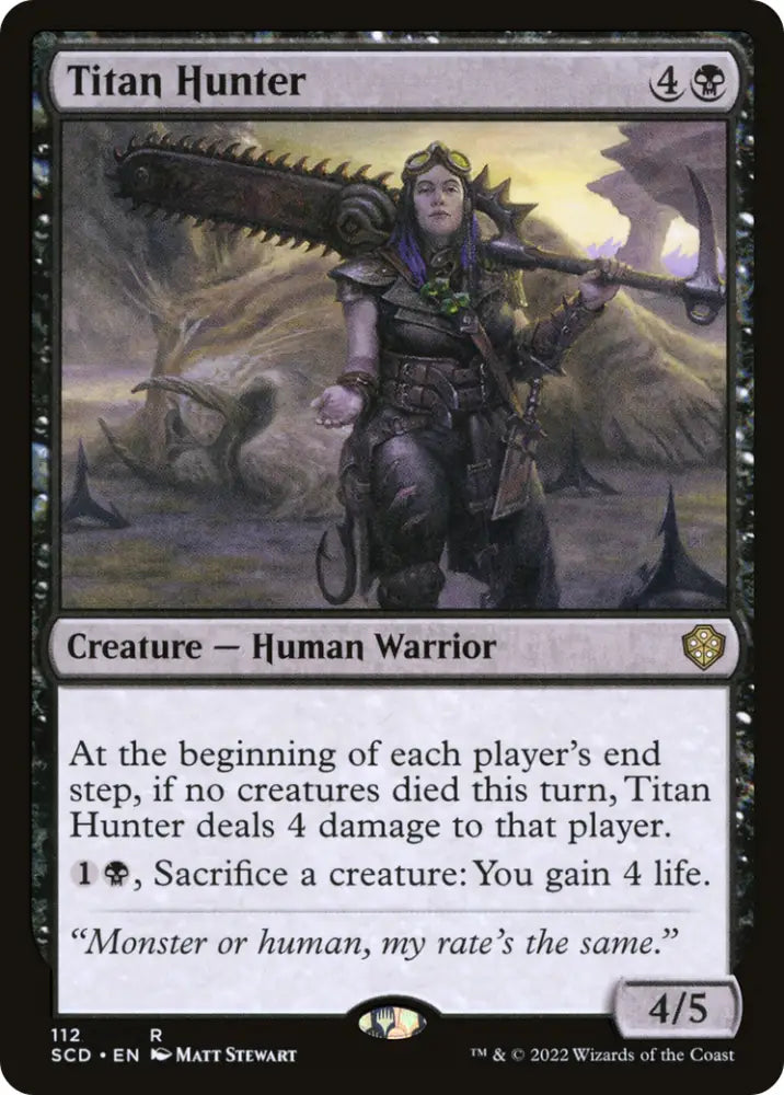 Titan Hunter [Starter Commander Decks] - MTG Single