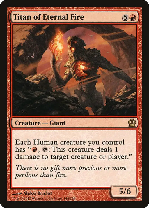 Titan of Eternal Fire [Theros] - MTG Single