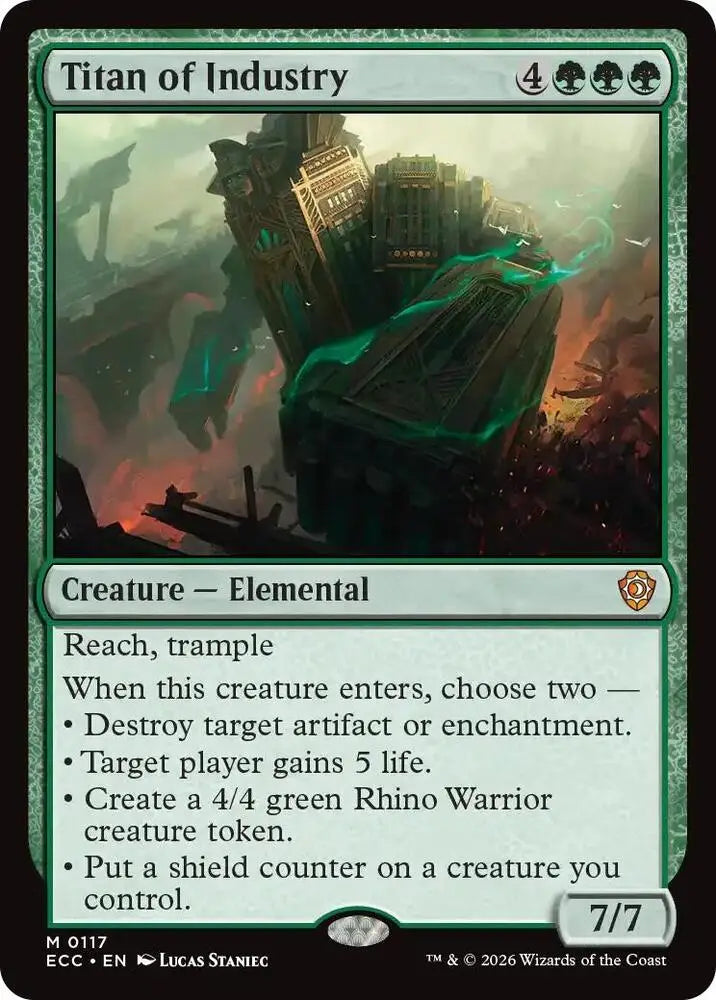 Titan of Industry (117) [Lorwyn Eclipsed Commander]