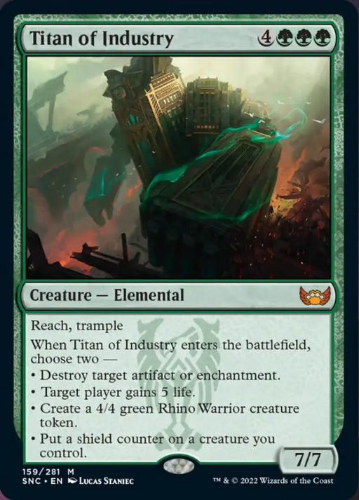 Titan of Industry [Streets of New Capenna] - MTG Single
