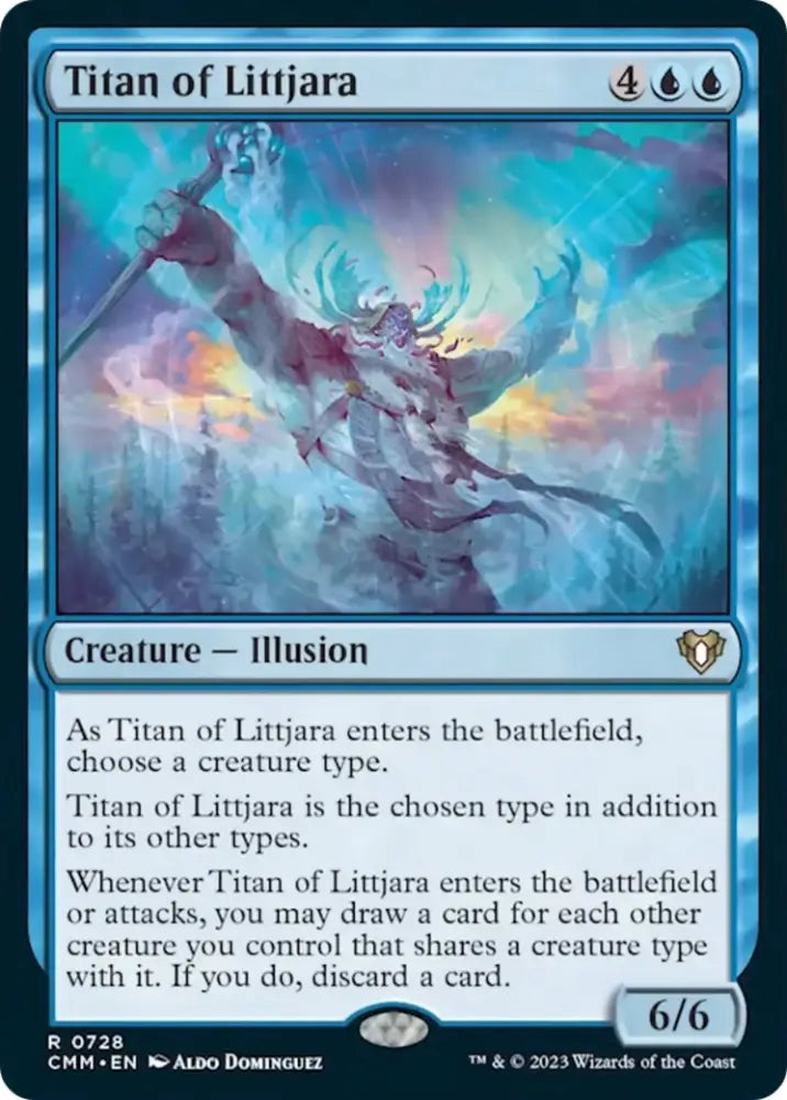 Titan of Littjara [Commander Masters] - MTG Single