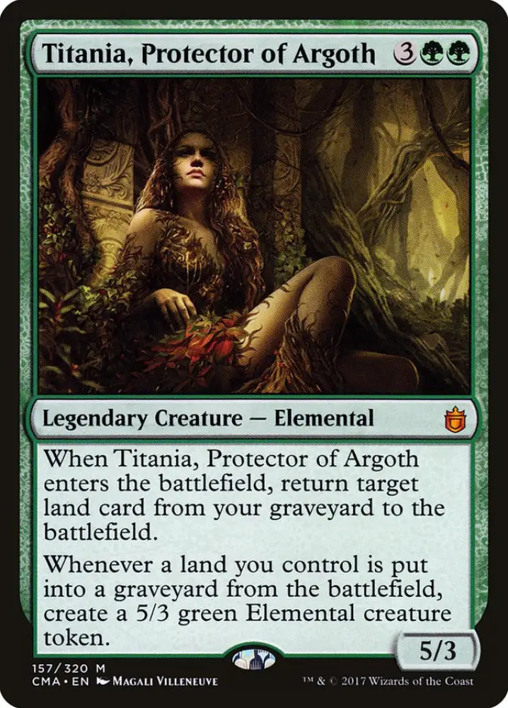 Titania Protector of Argoth [Commander Anthology] - MTG Single