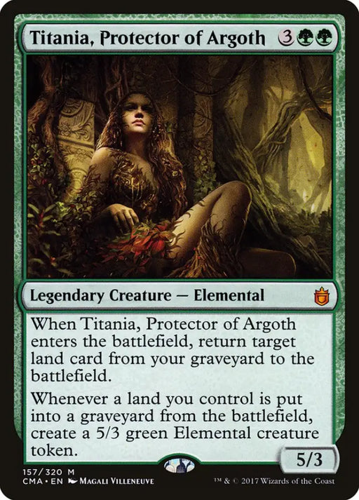 Titania Protector of Argoth [Commander Anthology] - MTG Single