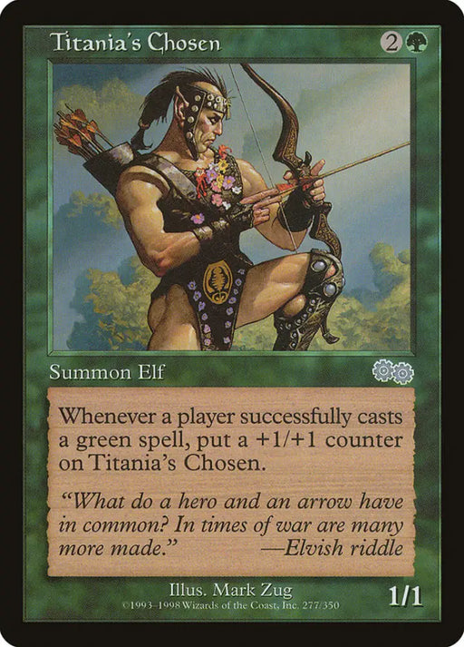 Titania’s Chosen [Urza’s Saga] - MTG Single