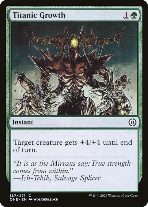 Titanic Growth [Phyrexia: All Will Be One] - MTG Single