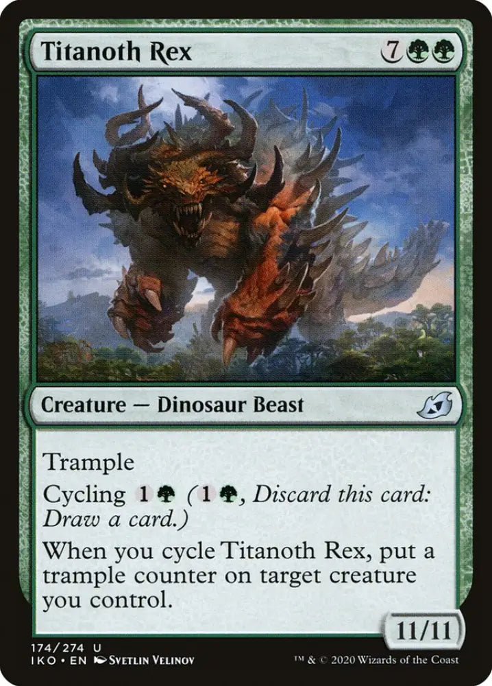 Titanoth Rex [Ikoria: Lair of Behemoths] - MTG Single