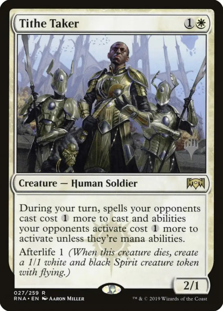 Tithe Taker (Promo Pack) [Ravnica Allegiance Promos] - MTG Single