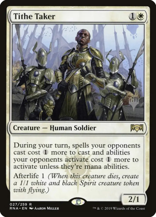 Tithe Taker (Promo Pack) [Ravnica Allegiance Promos] - MTG Single