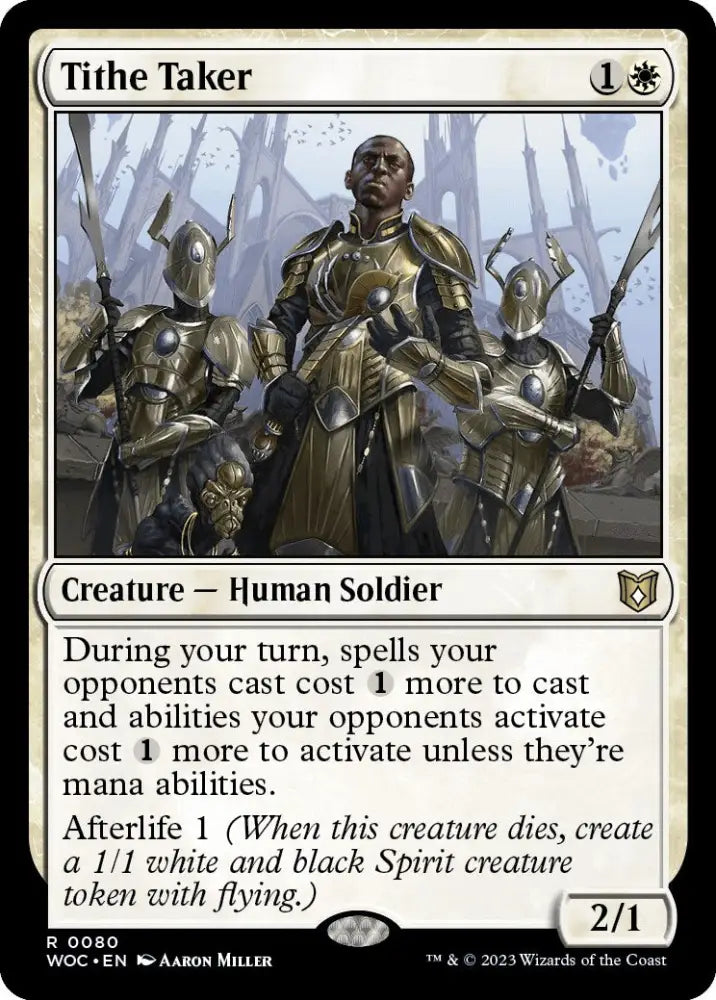 Tithe Taker [Wilds of Eldraine Commander] - MTG Single